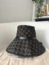 Gucci Monogram Wide Brim Denim