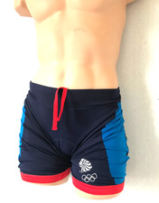 Mens Navy Mix TEAM GB Padded