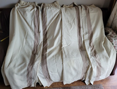 Cream beige fully - &, lined