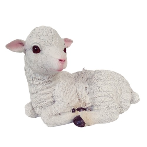 Resin sheep garden statue - sheep,