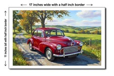 1956 Morris Minor 1000 - 11x17