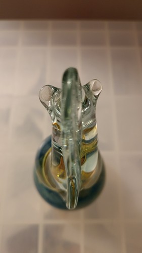 Glass mdina seahorse - glass,