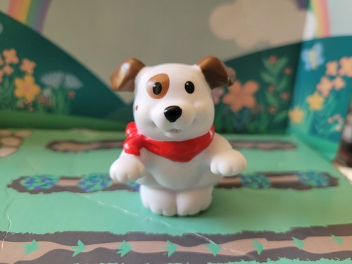 Little people white puppy dog - little,