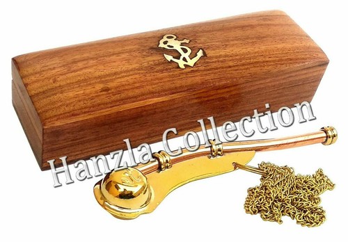 Boatswain whistle with wooden - boatswain,