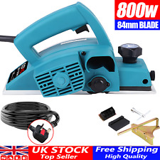 800W PORTABLE ELECTRIC WOOD PLANER 3-1/4'' HAND HELD WOODWORKING POWER TOOLS