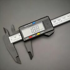 LCD 6" 150mm Digital Vernier Caliper Stainless Steel Micrometer Electronic Tool
