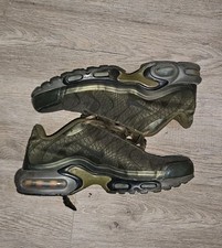 Rare Nike Air Max Plus TN Size 8 UK Khaki Green 