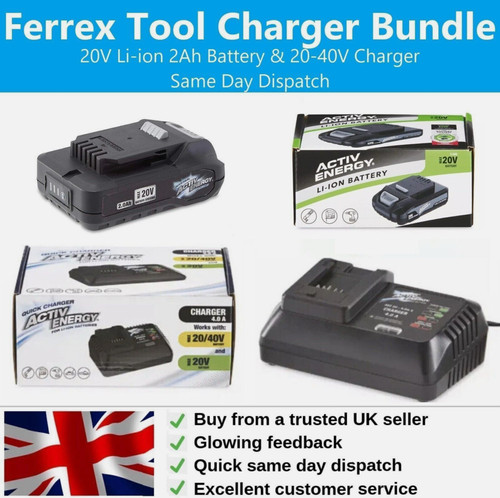 Ferrex activ energy 20v 2ah - ferrex,