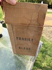 NOS ROUND GLASS CEILING WHITE