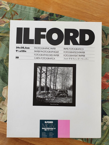 Ilford photographic paper - ilford,