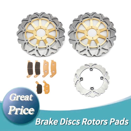 Front rear brake discs pads - brake,
