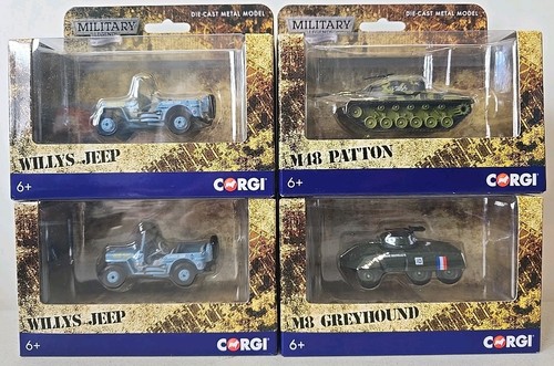 Corgi military legends - 4x,