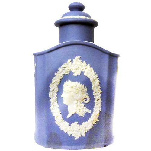 Tea caddy wedgwood - tea,