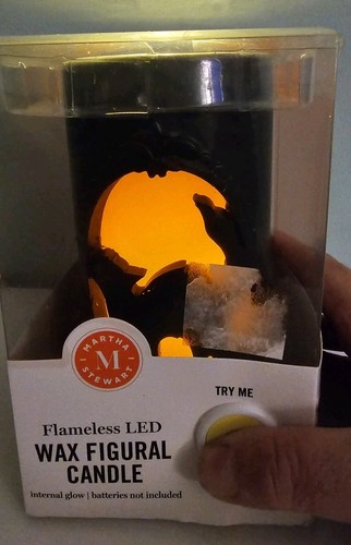 Martha stewart flameless wax - stewart,