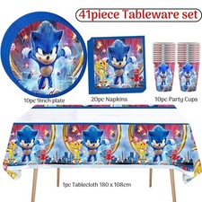 Sonic the hedgehog tableware