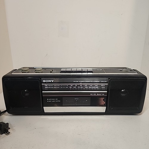 Vintage sony cfs - vintage, sound