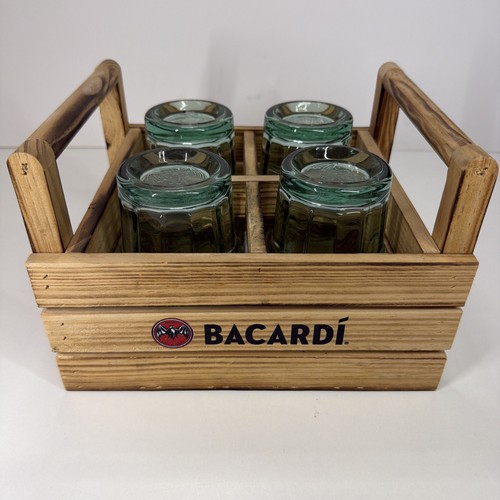 Bacardi advertising wooden - bacardi,