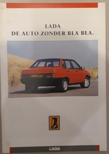 Lada range brochure - range, c.1992