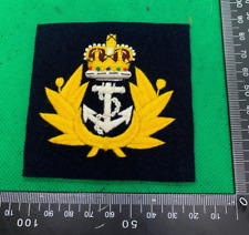 British Royal Navy Embroidered