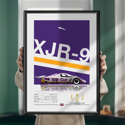 Jaguar xjr 24h le mans - of,