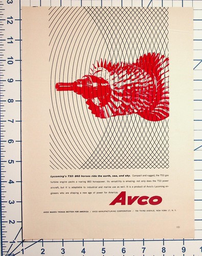Avco lycoming t53 - lycoming, gas