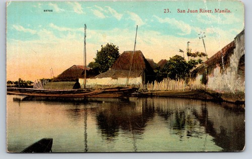 Vintage postcard san juan - vintage,