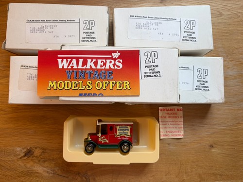 Lledo walkers vintage van - walkers,