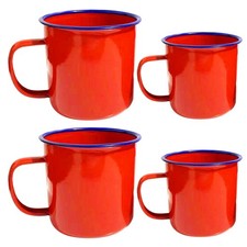  4 Pcs Vintage Coffee Mugs