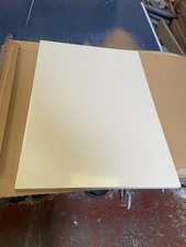 500mm Cream Gloss Slab Kitchen
