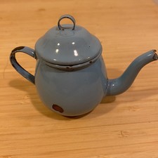 Vintage Blue Enamelware Mini