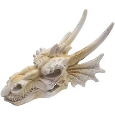 Dragon Skull Aquarium Decor