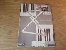From Piano To Conn Organ Book