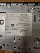 BMW X5 E53 2004 Radio Sat Nav