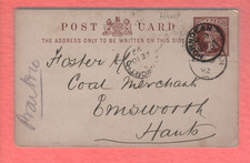 Horndean hampshire pmk 1892 - horndean,
