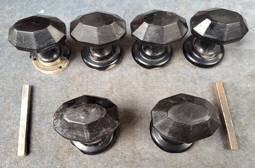 Reclaimed black bakelite - x,