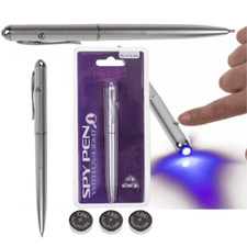 Spy invisible ink pen - ink, light