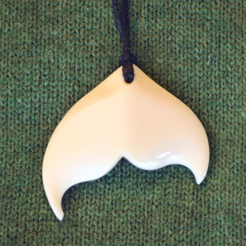 New zealand bone pendant - pendant,