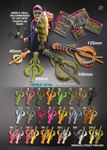Nimble crazy fish - nimble, 30mm