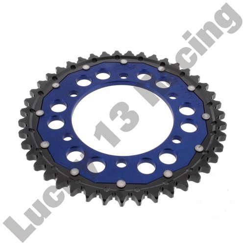 43t blue 530 rear sprocket - zf,