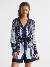 REISS WOMEN ISLA SCARF PRINTED