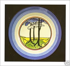 Clarice Cliff Card - BLUE FIRS