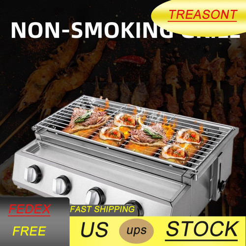 Burner barbecue bbq grill - barbecue,