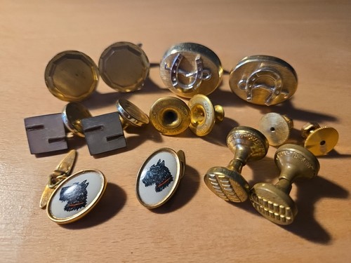 Mixed lot paired - mixed, cufflinks