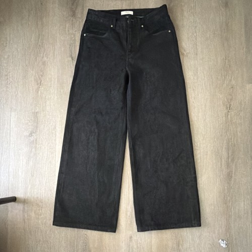 Black japanese wide leg - black, wide-leg