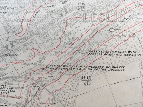 Geological map - map, of