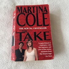 Martina Cole the Take Paperback Book In Satisfactory Condition