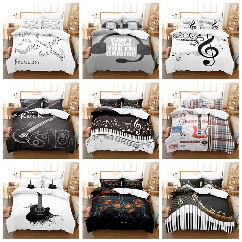 Music guitar quilt - 3d,
