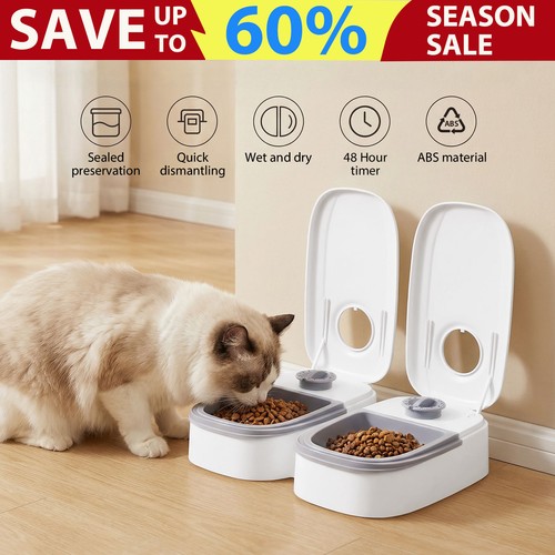 Automatic cat feeder - cat,