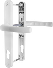 JCP Upvc Door Handle Pair, 211Mm Screw Centres, 92 Mm PZ Sprung Set, 240Mm X 30M