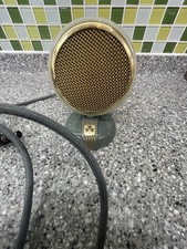 Vintage 1950s Grundig G.C.M.3 Green Bakelite Condenser Microphone Untested